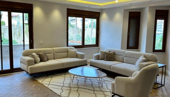 Alanya Kestel Deniz Manzaralı Satılık Eşyalı 4+2 Villa